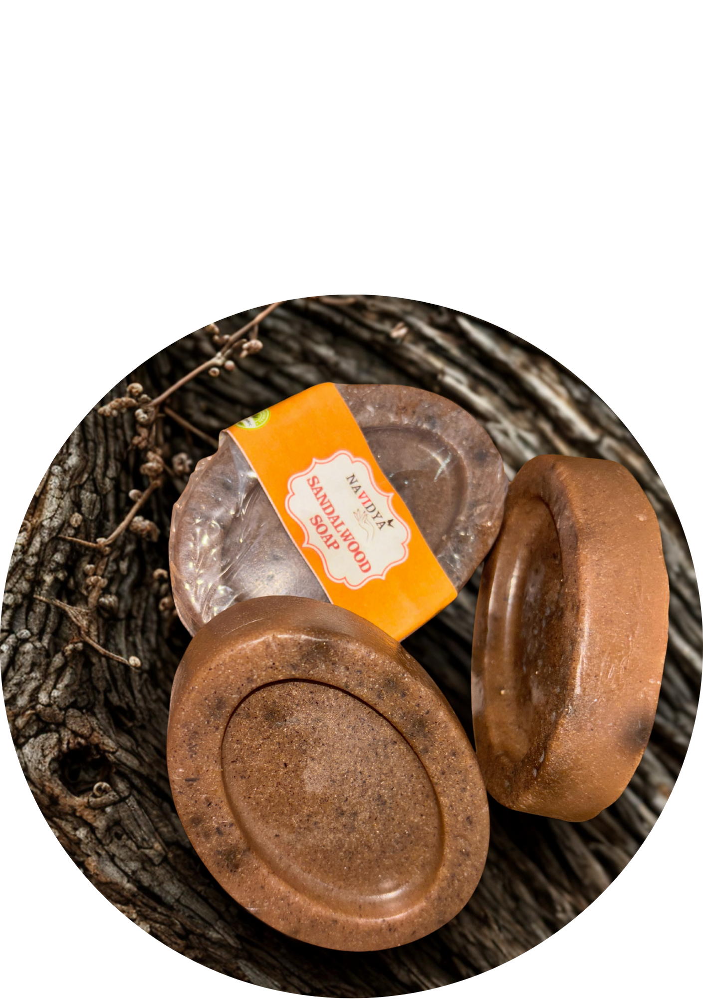 NAVIDYA Sandalwood Glow Soap