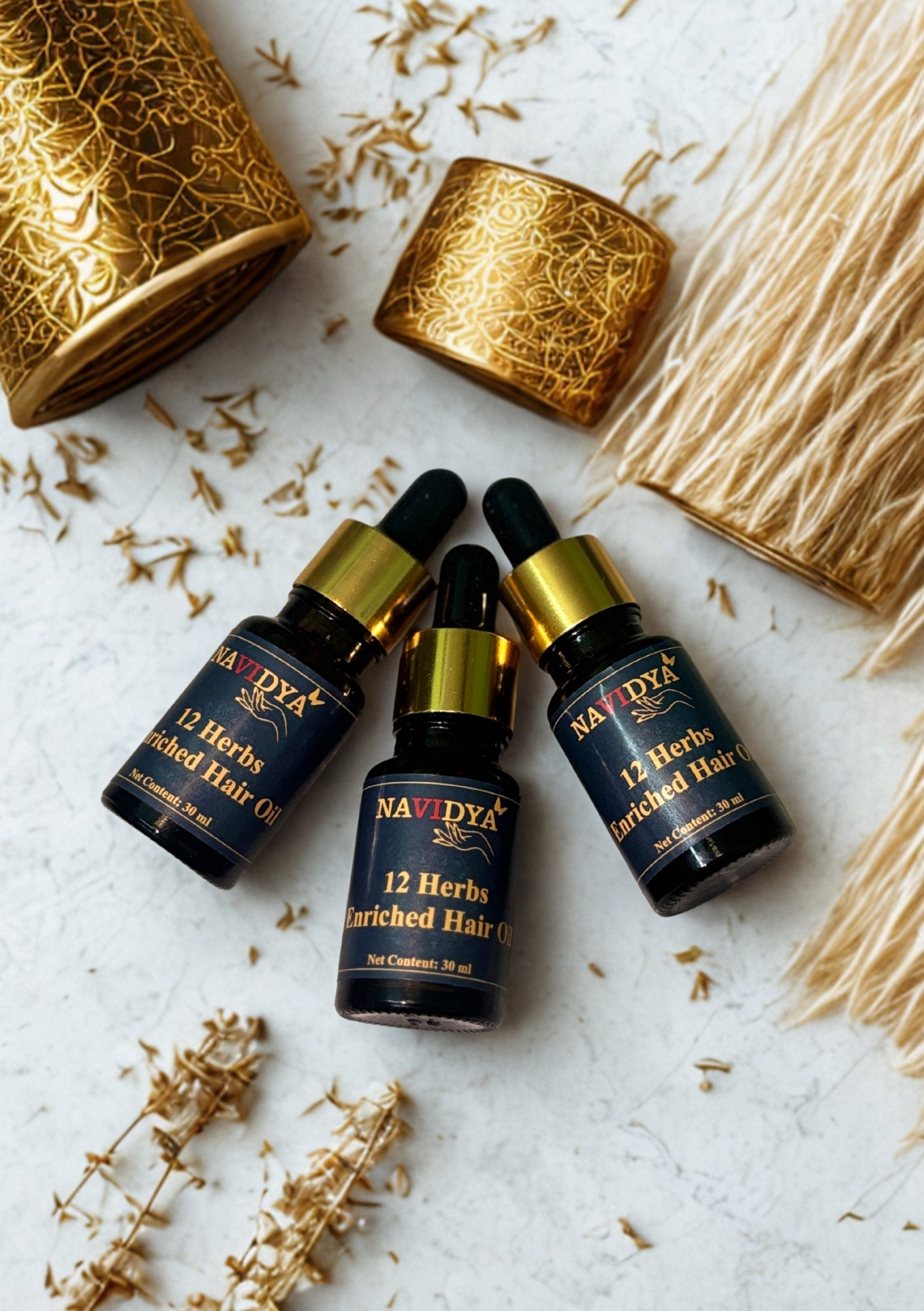 12 Herbs Enriched Hair oil