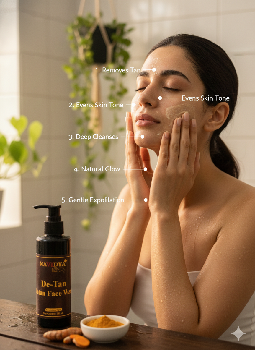 De-Tan Ubtan Face Wash