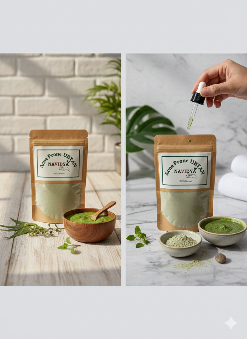 NAVIDYA ACNE PRONE UBTAN POWDER 50gm