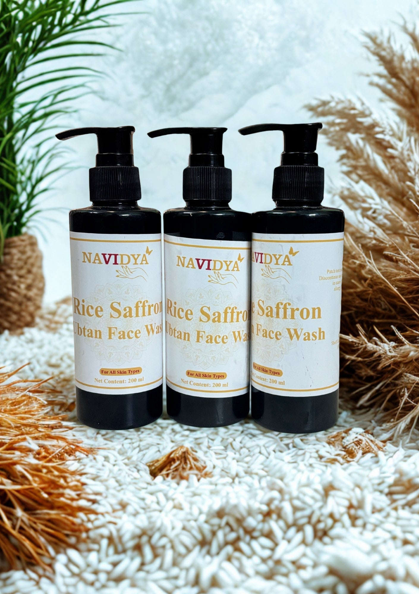Rice Saffron Ubtan Face Wash