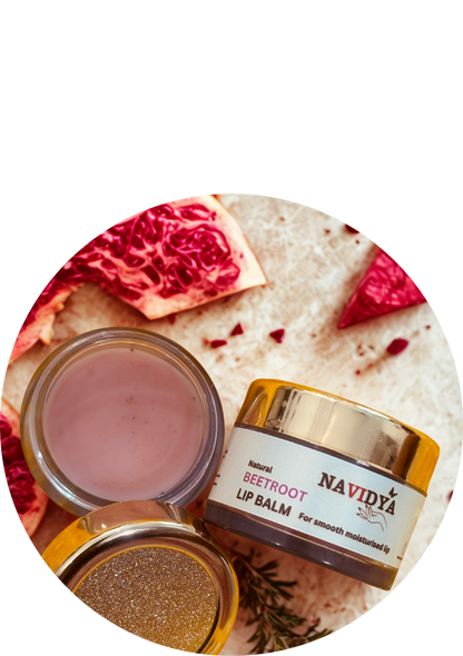 NAVIDYA Beetroot Lip Balm