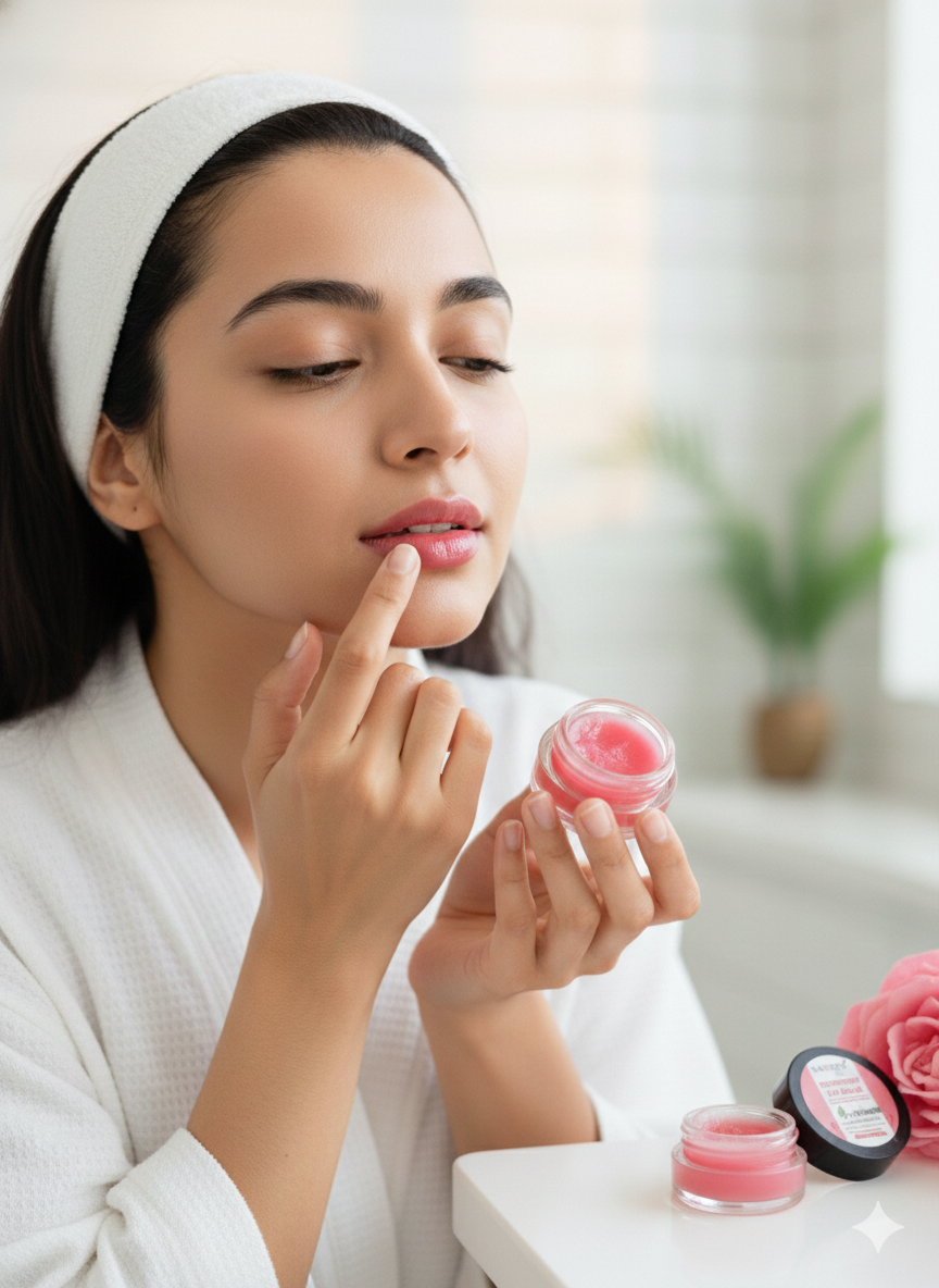 NAVIDYA Beetroot Lip Balm