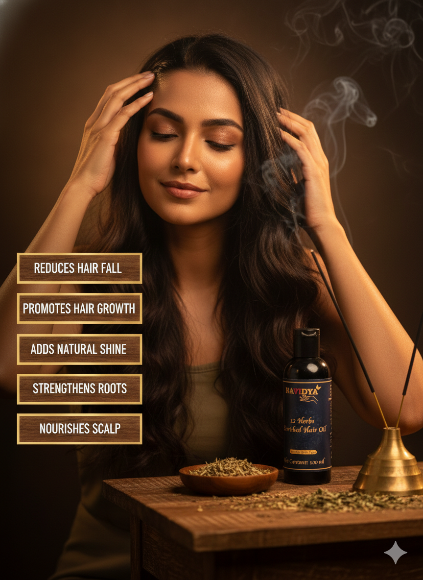 12 Herbs Enriched Hair oil