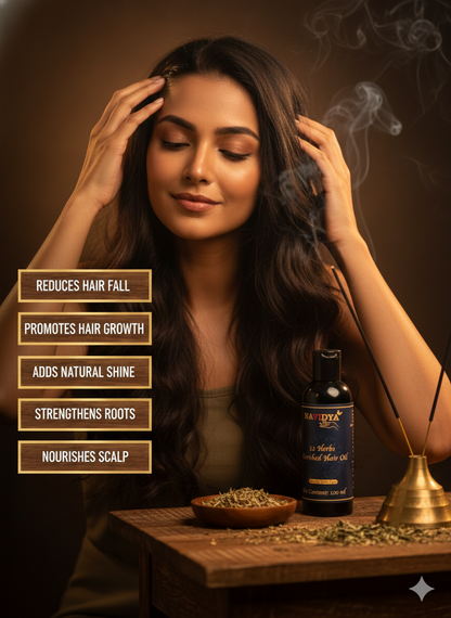 12 Herbs Enriched Hair oil
