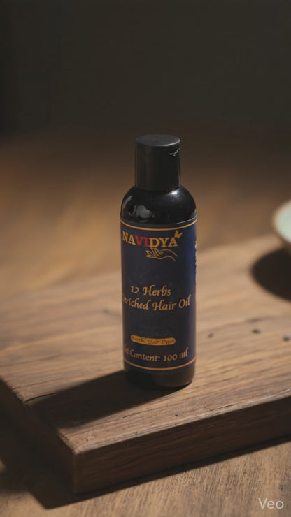 12 Herbs Enriched Hair oil